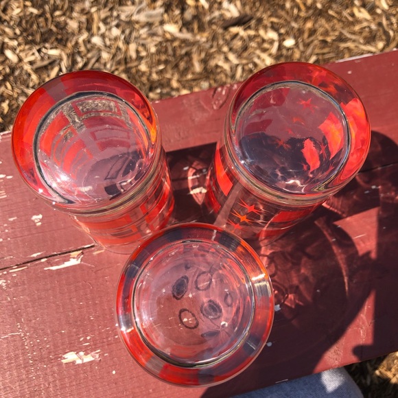 Mid century modern starburst circle square glasses - Picture 4 of 8